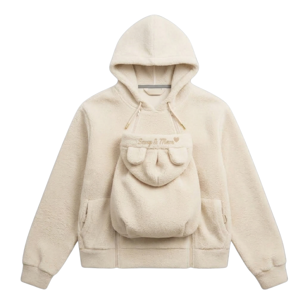 Sweat kangourou porte-bébé chaud Snug & Mue vêtement de portage